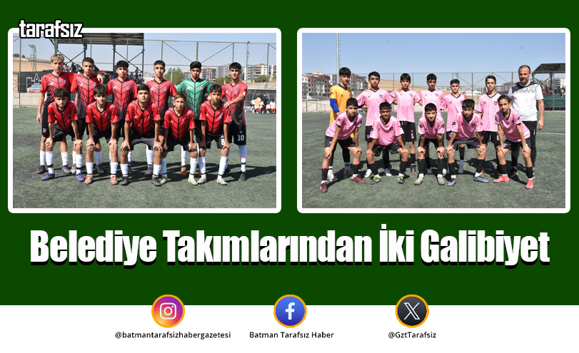 Belediye Takımlarından İki Galibiyet