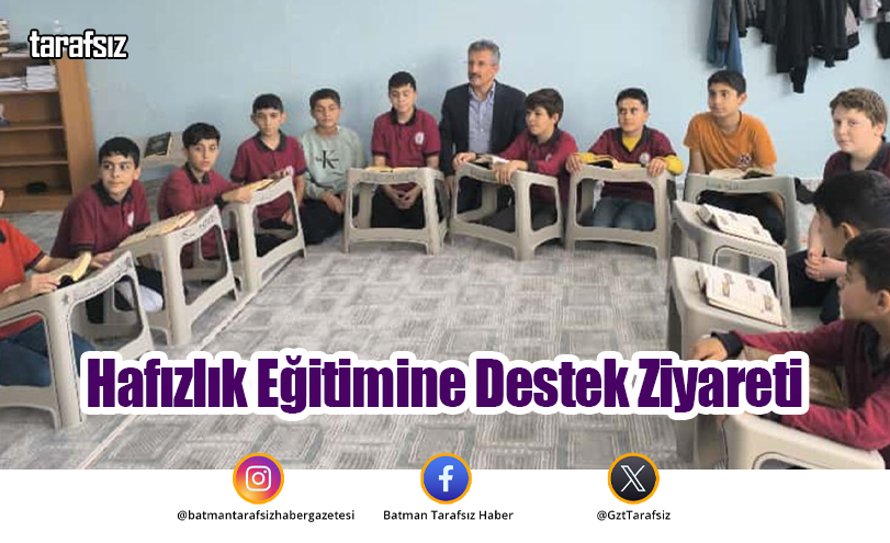 Hafızlık Eğitimine Destek Ziyareti