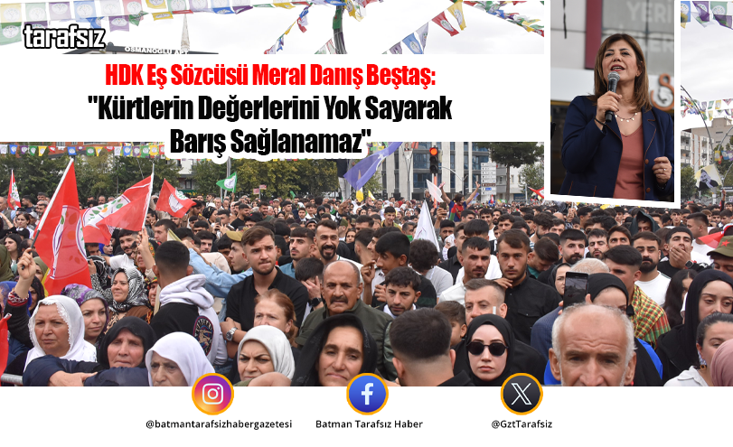 “Kürtlerin Değerlerini Yok Sayarak Barış Sağlanamaz”