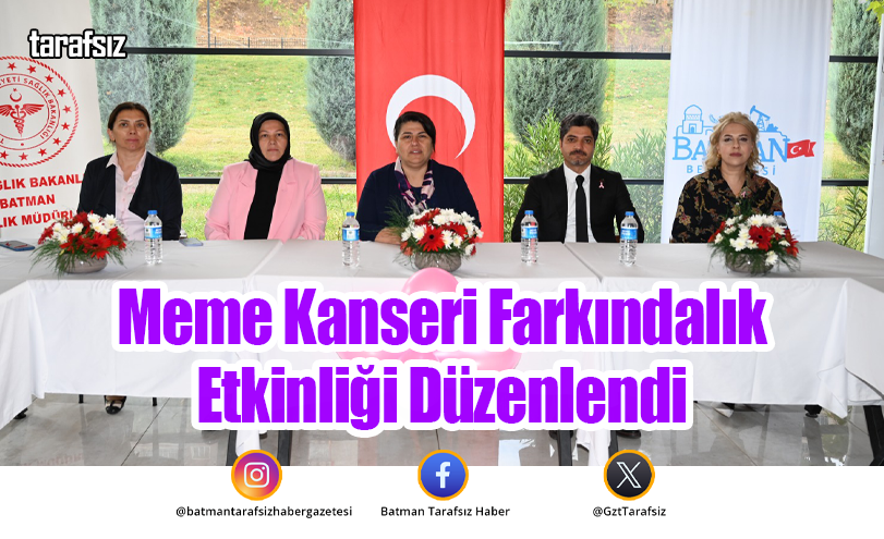 Meme Kanseri Farkındalık Etkinliği Düzenlendi