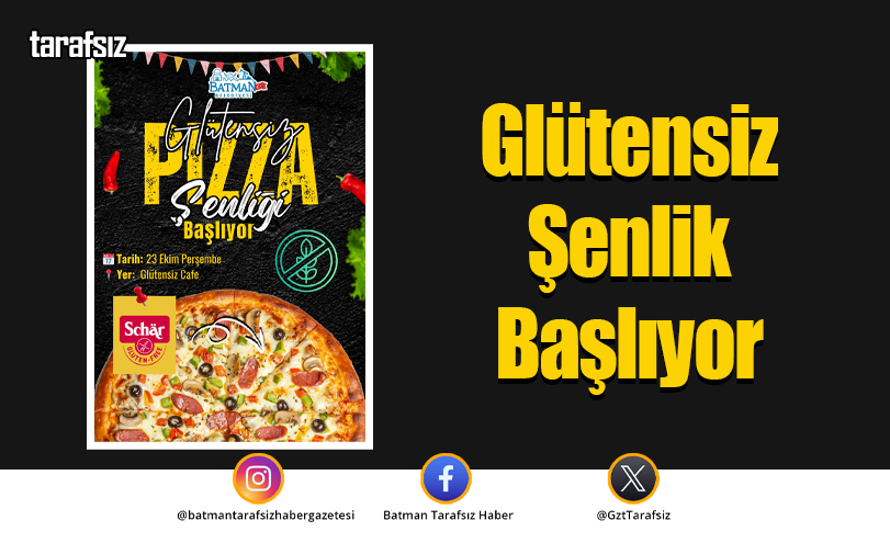 Glütensiz Şenlik Başlıyor