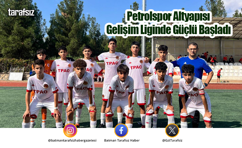 Petrolspor Altyapısı Gelişim Liginde Güçlü Başladı