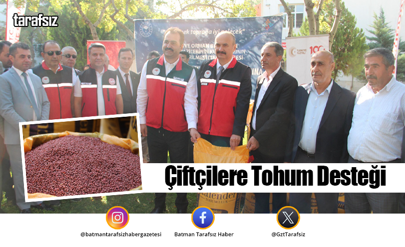 Çiftçilere Tohum Desteği