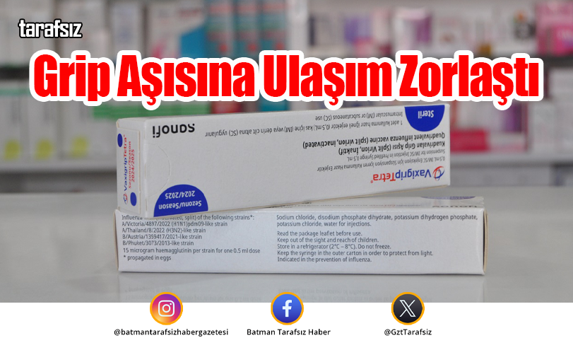 Grip Aşısına Ulaşım Zorlaştı