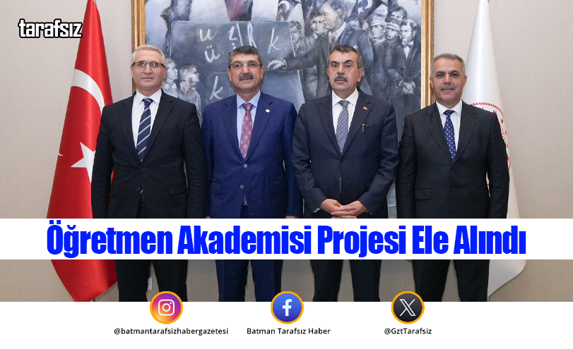 Öğretmen Akademisi Projesi Ele Alındı