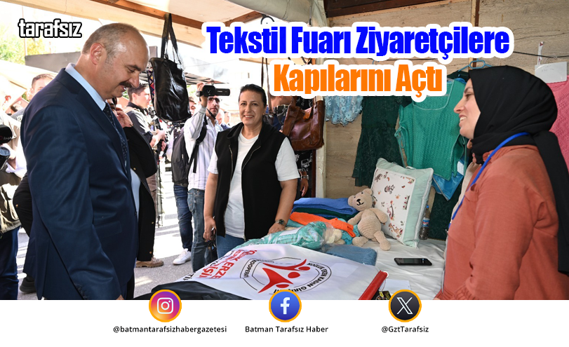 Tekstil Fuarı Ziyaretçilere Kapılarını Açtı