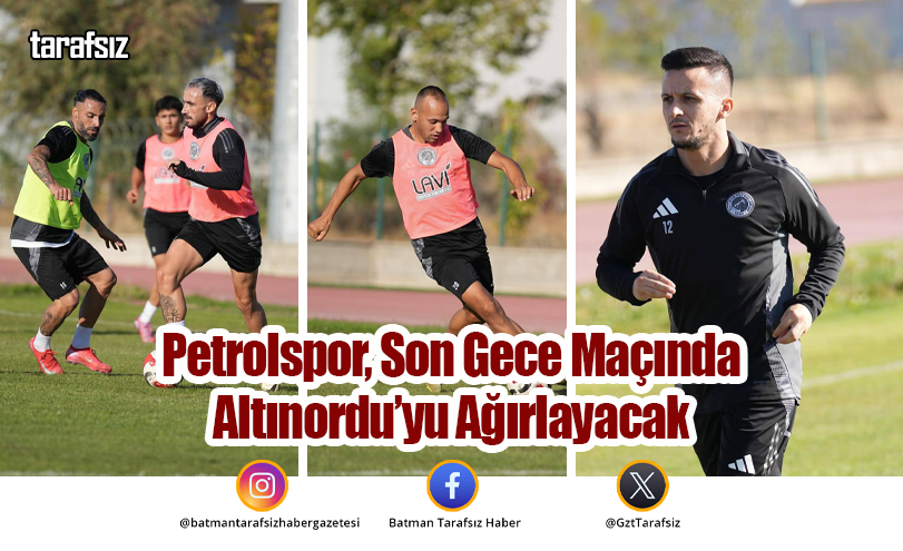 Petrolspor, Son Gece Maçında Altınordu’yu Ağırlayacak