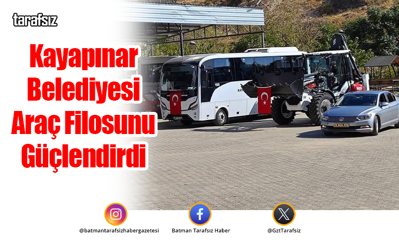 Kayapınar Belediyesi Araç Filosunu Güçlendirdi