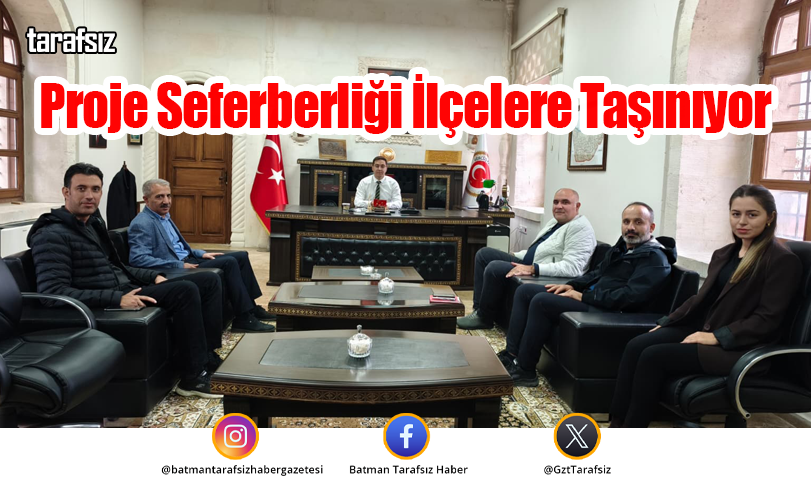 Proje Seferberliği İlçelere Taşınıyor