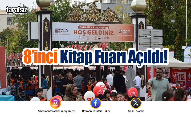 8’inci Kitap Fuarı Açıldı!