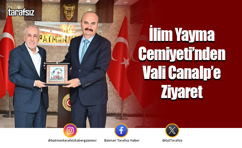 İlim Yayma Cemiyeti’nden Vali Canalp’e Ziyaret