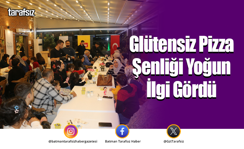 Glütensiz Pizza Şenliği Yoğun İlgi Gördü
