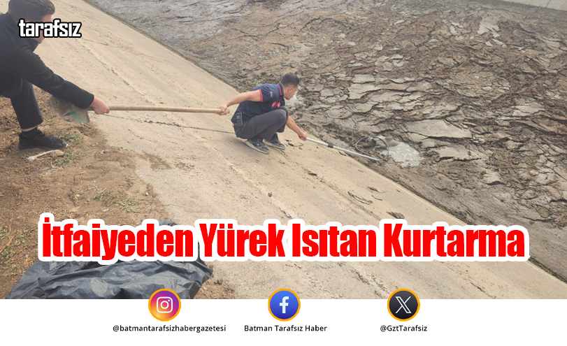 İtfaiyeden Yürek Isıtan Kurtarma
