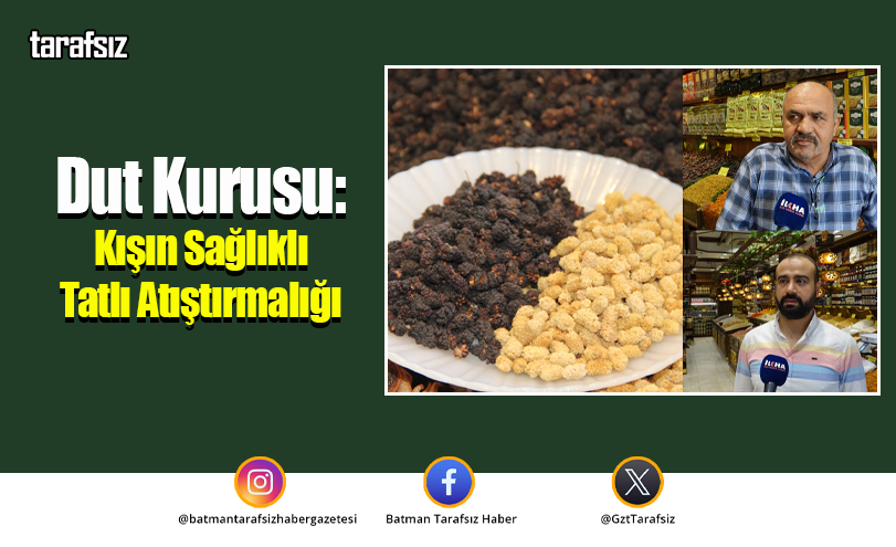 Dut Kurusu: Kışın Sağlıklı Tatlı Atıştırmalığı
