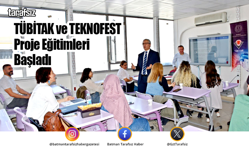 TÜBİTAK ve TEKNOFEST Proje Eğitimleri Başladı