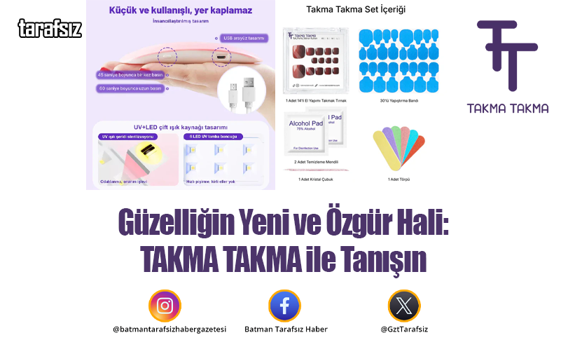 Güzelliğin Yeni ve Özgür Hali: TAKMA TAKMA ile Tanışın