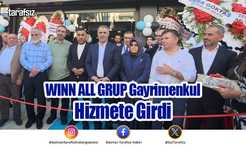 WINN ALL GRUP Gayrimenkul Hizmete Girdi