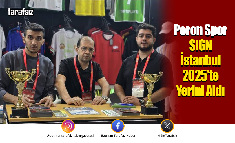Peron Spor SIGN İstanbul 2025’te Yerini Aldı
