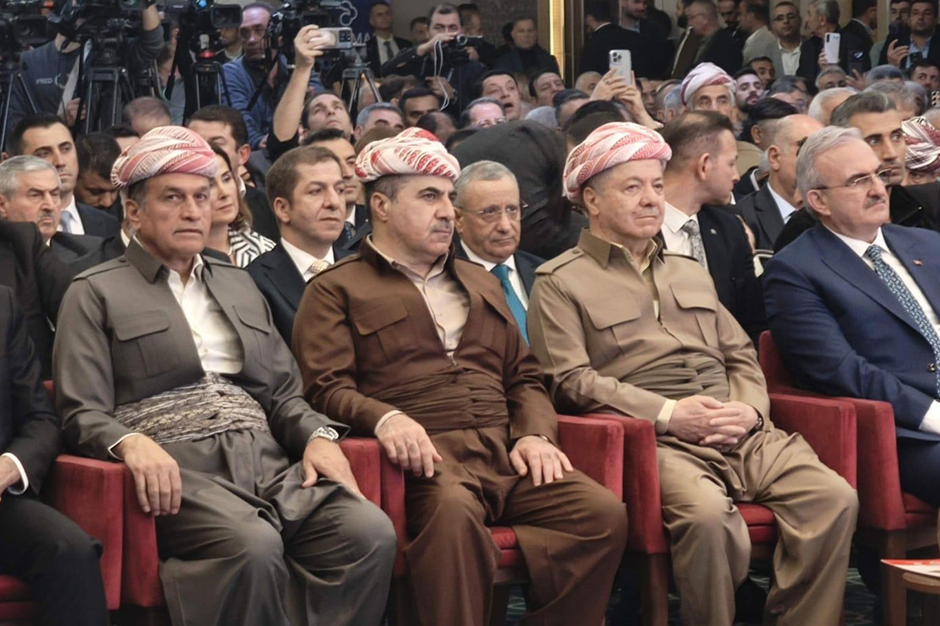 Barzani, Şırnak’taki 4. Uluslararası Melayê Cizîri Sempozyumu’na Katıldı
