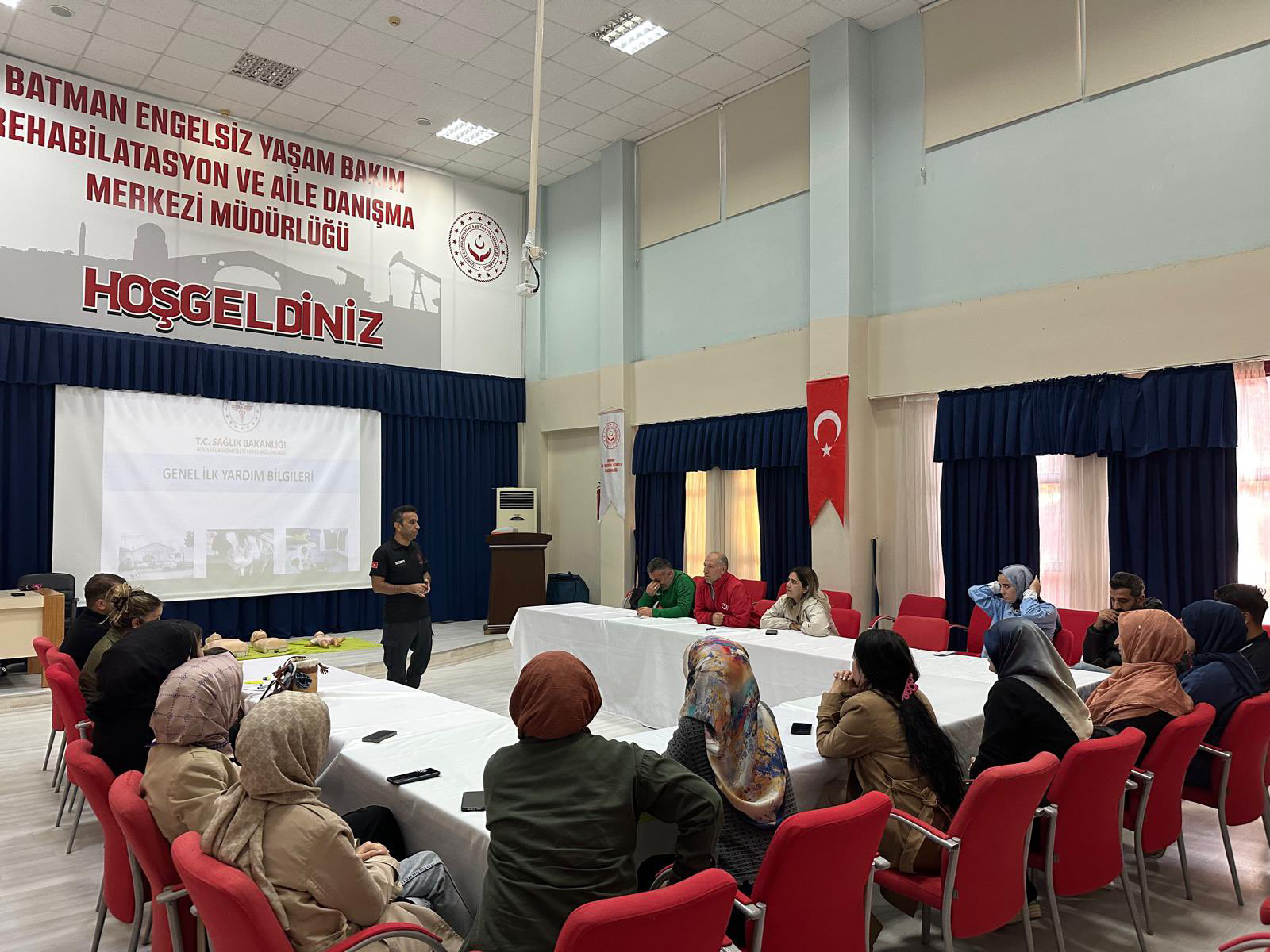 Engelsiz Yaşam Merkezi Personeline İlkyardım Eğitimi Verildi