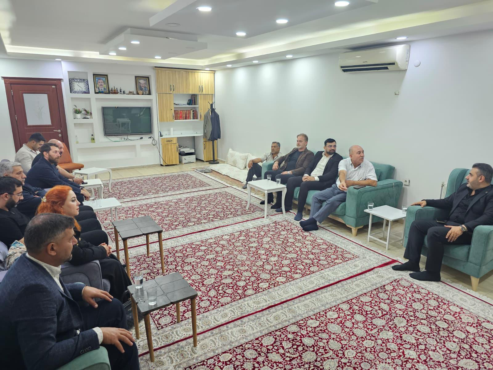 MHP Batman teşkilatından anlamlı ziyaretler: Kapılar çalındı, gönüller ısındı