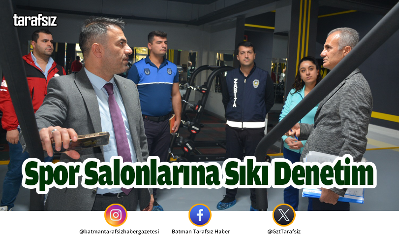Spor Salonlarına Sıkı Denetim