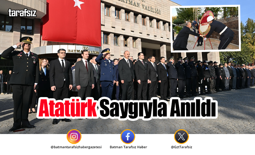 Atatürk Saygıyla Anıldı