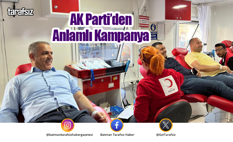 AK Parti’den Anlamlı Kampanya