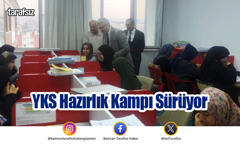 YKS Hazırlık Kampı Sürüyor