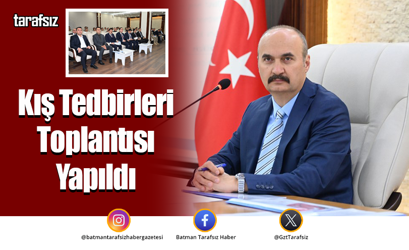 Kış Tedbirleri Toplantısı Yapıldı