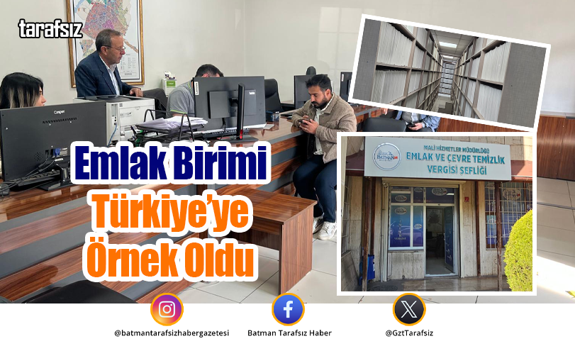 Emlak Birimi Türkiye’ye Örnek Oldu