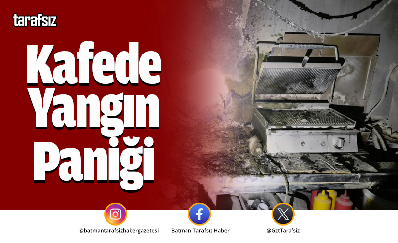 Kafede Yangın Paniği