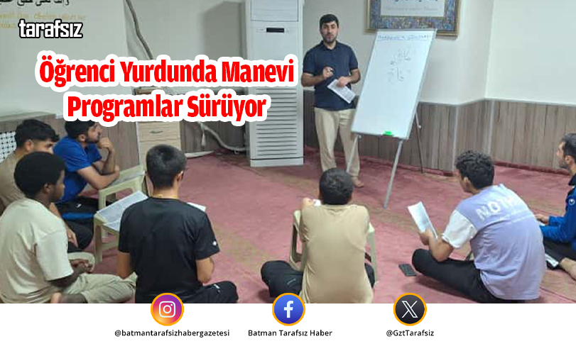 Öğrenci Yurdunda Manevi Programlar Sürüyor