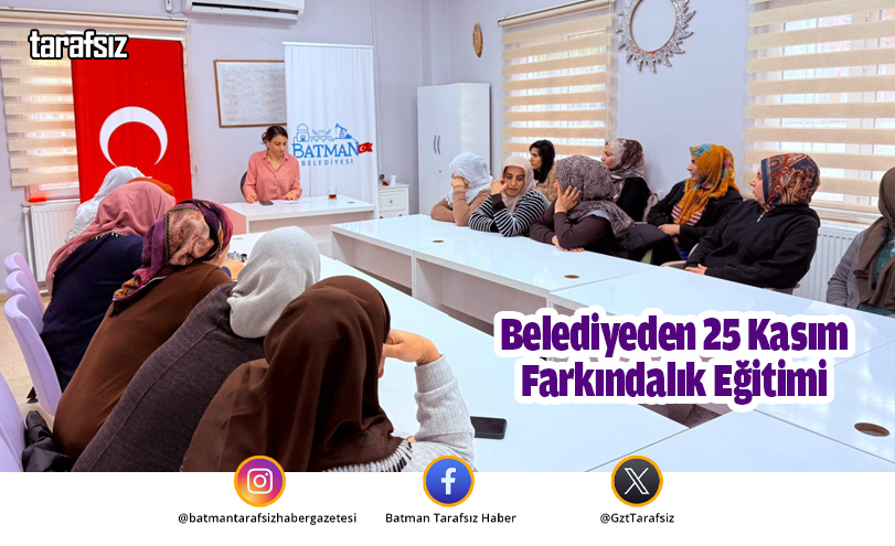 Belediyeden 25 Kasım Farkındalık Eğitimi