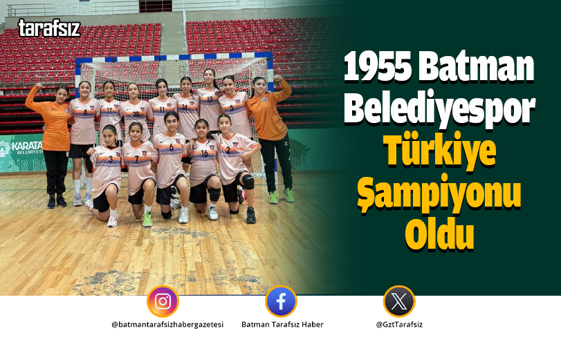 1955 Batman Belediyespor Türkiye Şampiyonu Oldu