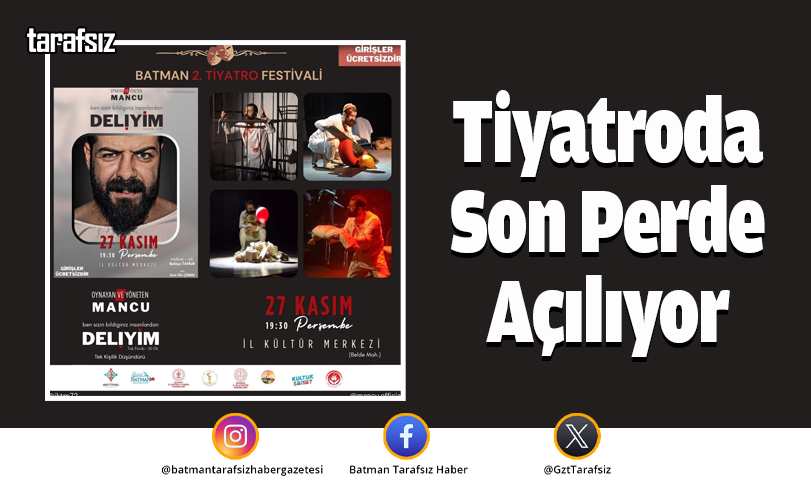 Tiyatroda Son Perde Açılıyor