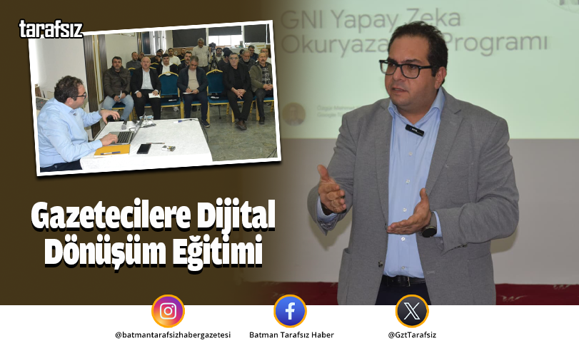 Gazetecilere Dijital Dönüşüm Eğitimi