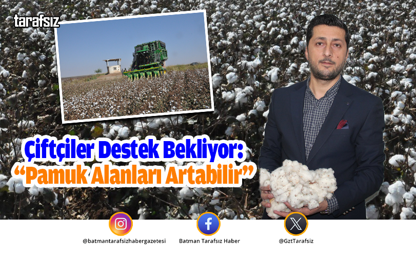 Çiftçiler Destek Bekliyor: “Pamuk Alanları Artabilir”