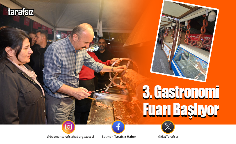 3. Gastronomi Fuarı Başlıyor