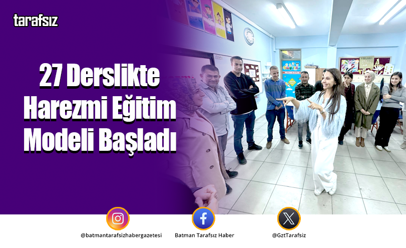 27 Derslikte Harezmi Eğitim Modeli Başladı