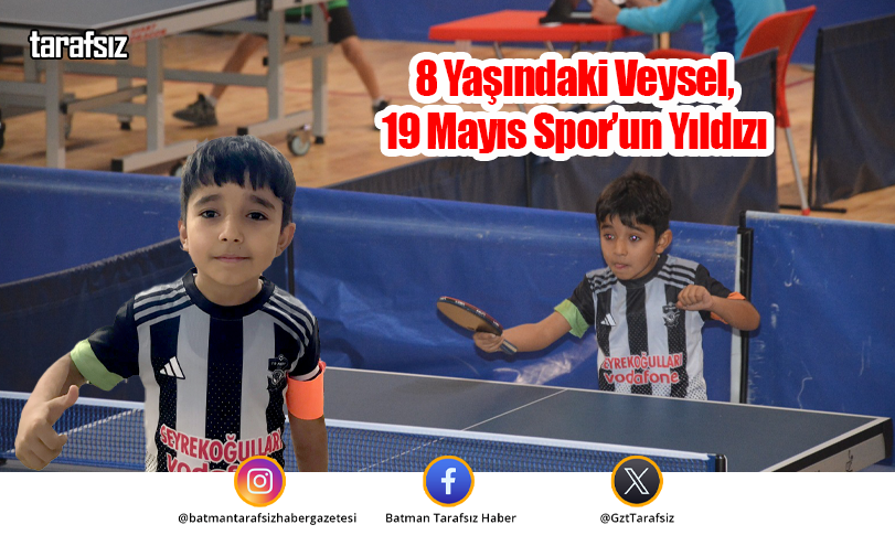 8 Yaşındaki Veysel, 19 Mayıs Spor’un Yıldızı
