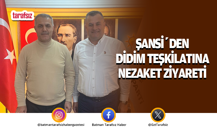 Şansi’den Didim Teşkilatına Nezaket Ziyareti