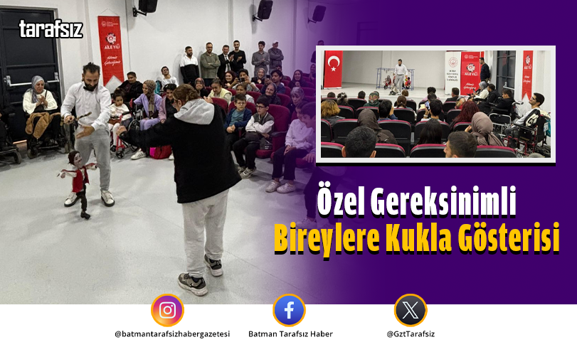 Özel Gereksinimli Bireylere Kukla Gösterisi