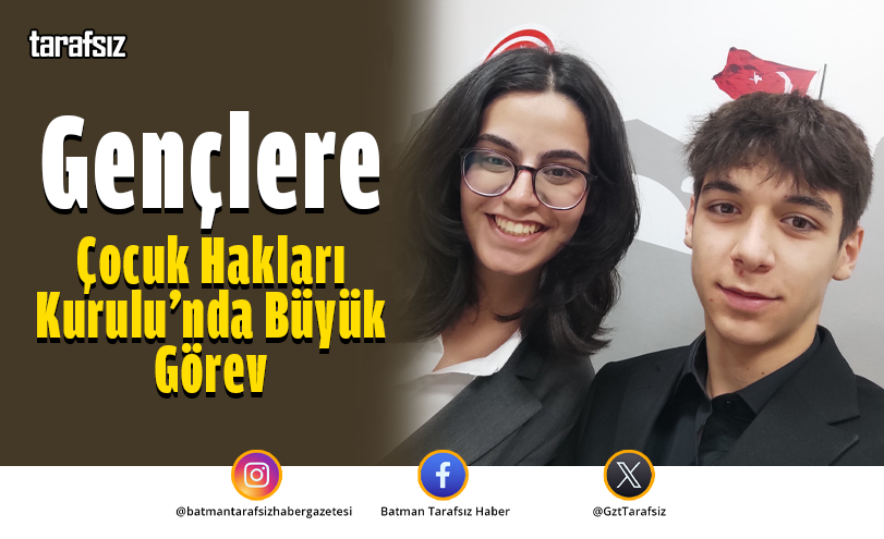 Gençlere Çocuk Hakları Kurulu’nda Büyük Görev