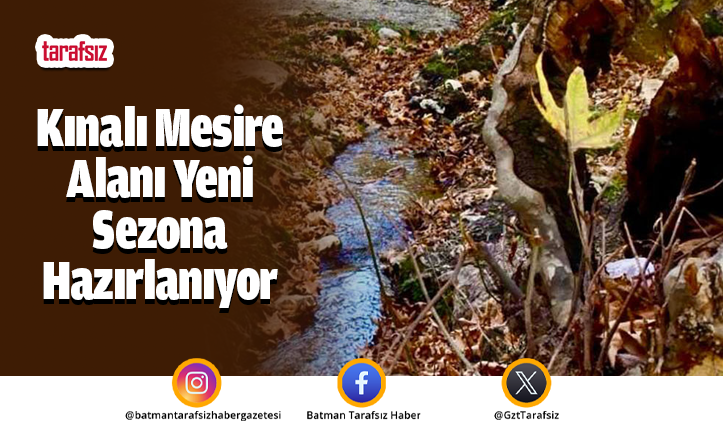 Kınalı Mesire Alanı Yeni Sezona Hazırlanıyor