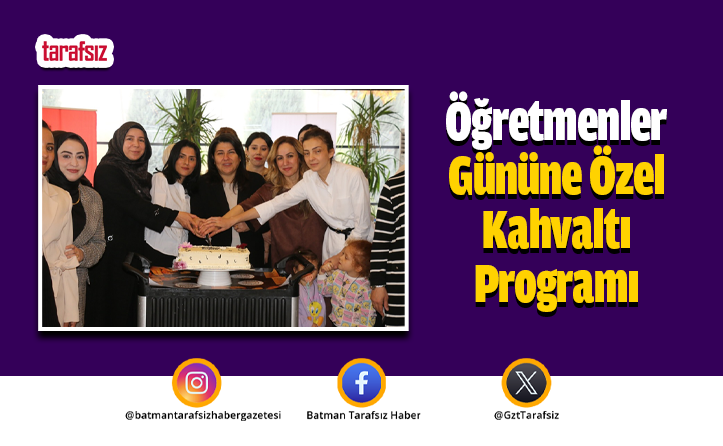 Öğretmenler Gününe Özel Kahvaltı Programı