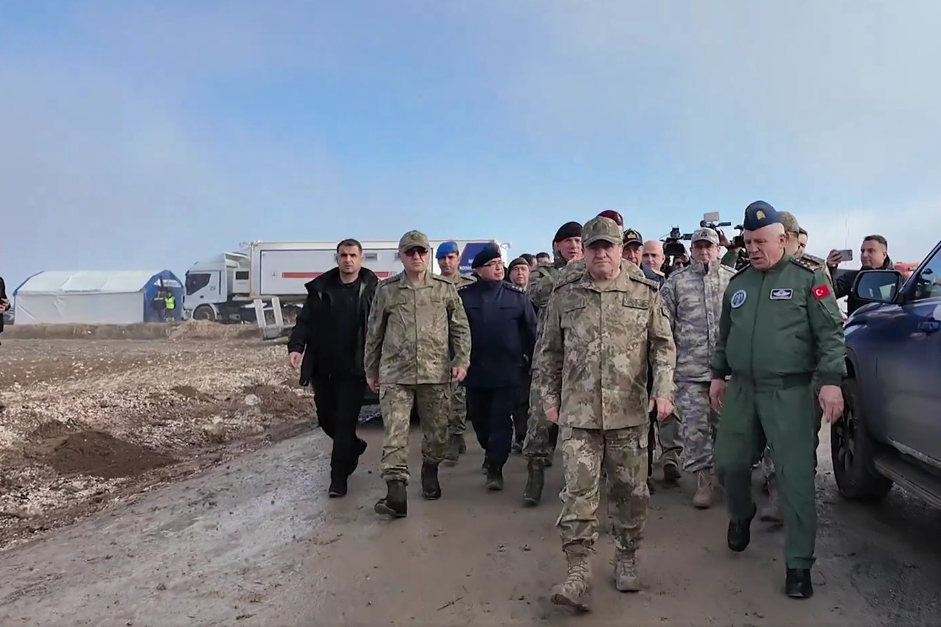 Genelkurmay Başkanı’ndan Kaza Yerinde İnceleme