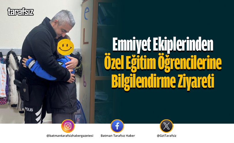 Emniyet Ekiplerinden Özel Eğitim Öğrencilerine Bilgilendirme Ziyareti