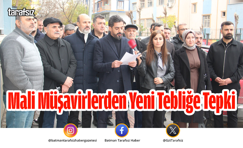 Mali Müşavirlerden Yeni Tebliğe Tepki