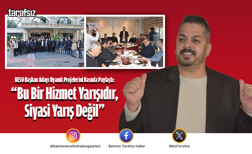 “BU BİR HİZMET YARIŞIDIR, SİYASİ YARIŞ DEĞİL”